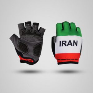 دستکش دوچرخه سواری طرح پرچم ایران